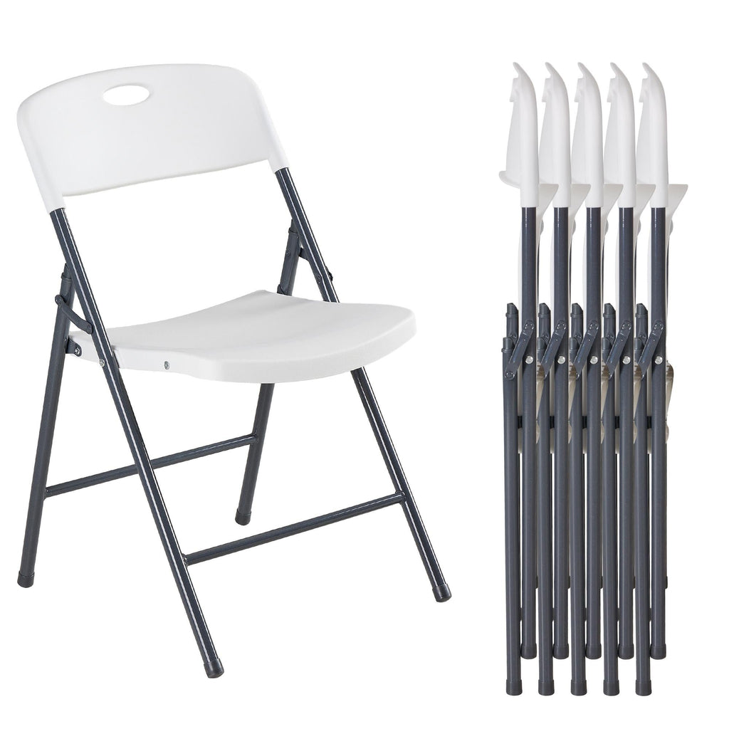 Folding chair with backrest